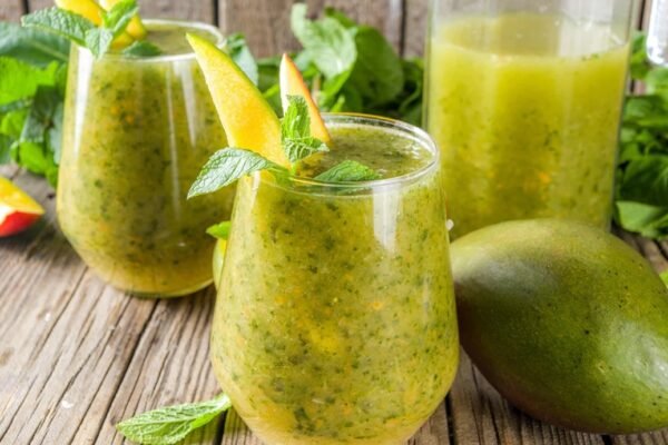 What kind of disease does raw mango sherbet work?