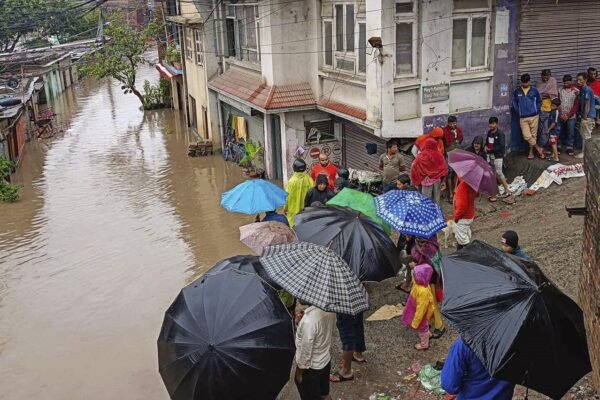 Floods and landslides due to rainfall in Nepal are happening due to climate change