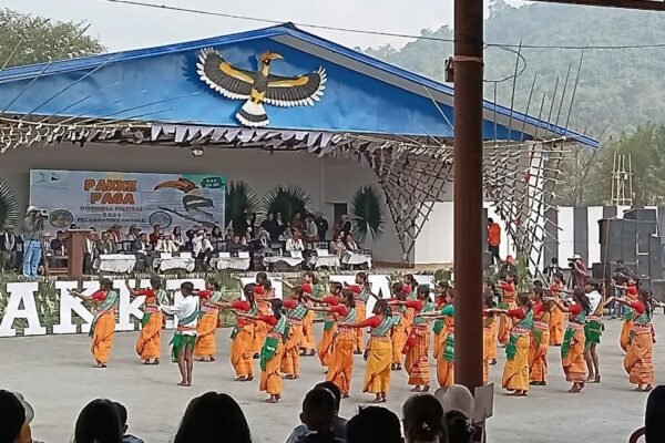 At the Pakke Paga Hornbill Festival, a panel stresses cleanliness