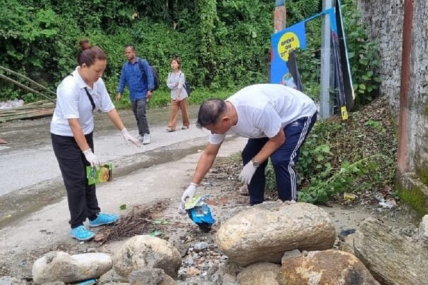 Itanagar had a massive social service and river cleanup event