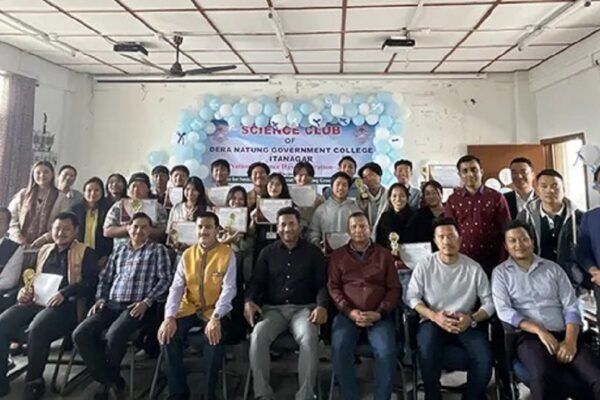 Dera Natung Government College celebrated National Science Day-2025 in Itanagar