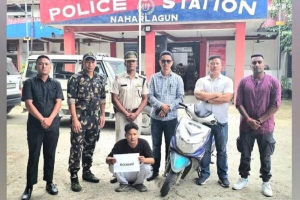 Arunachal Police nab drug peddler in Naharlagun with 15 vials of suspected heroin