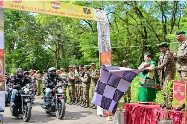 Shaurya Motorcycle Rally pays tribute to 1962 war heroes at Neelam Tebi Memorial